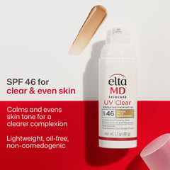 Deluxe Mini UV Clear Tinted Broad Spectrum SPF 46