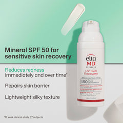 Deluxe Mini UV Skin Recovery Broad Spectrum SPF 50 Face Sunscreen